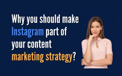 Why You Should Make Instagram Part of Your Content Marketing Strategy?